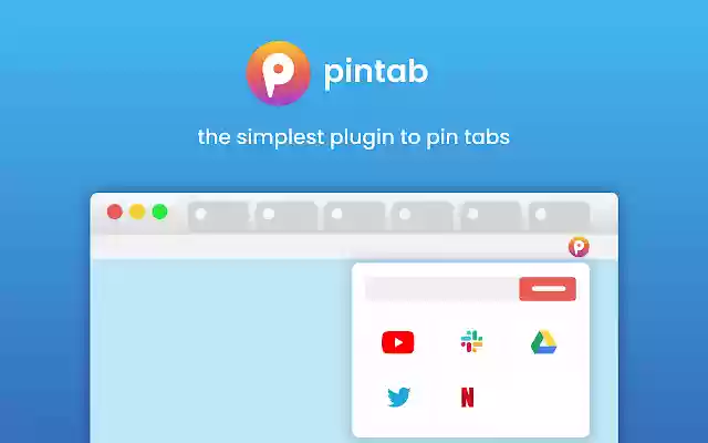PinTab for Chrome  from Chrome web store to be run with OffiDocs Chromium online