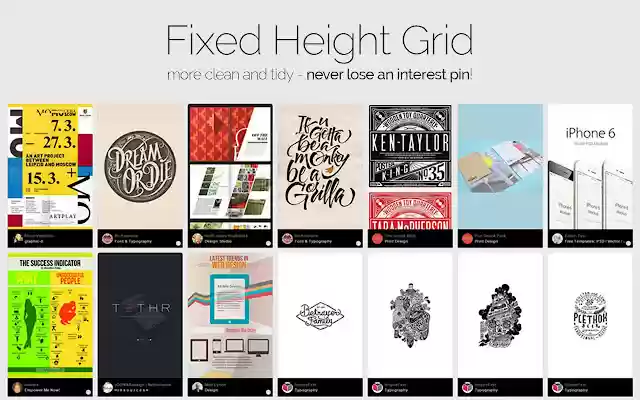 Pinterest Enhanced  from Chrome web store to be run with OffiDocs Chromium online