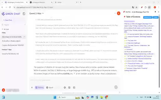 PinTOC – AI  WhatsApp Chat TOC  from Chrome web store to be run with OffiDocs Chromium online