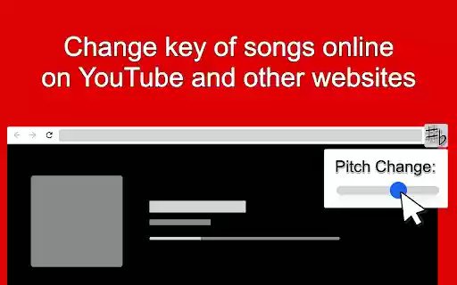 Pitch Changer  from Chrome web store to be run with OffiDocs Chromium online