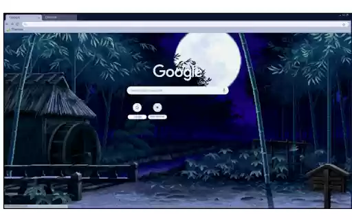pixel bamboo forest  from Chrome web store to be run with OffiDocs Chromium online