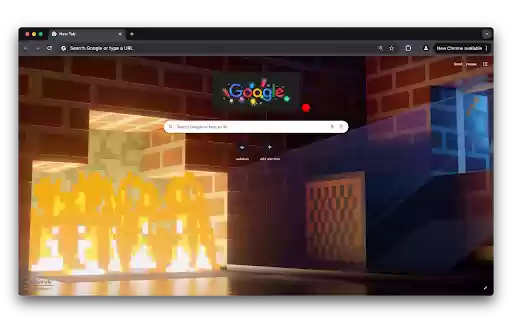 Pixel Fire Minecraft  from Chrome web store to be run with OffiDocs Chromium online