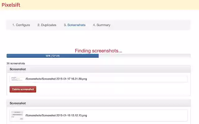 Pixelsift  from Chrome web store to be run with OffiDocs Chromium online
