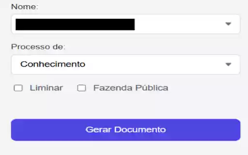PJe Docs Manifestações do TJMG  from Chrome web store to be run with OffiDocs Chromium online