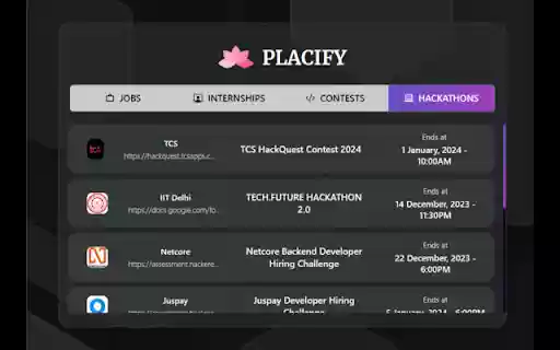 Placify  from Chrome web store to be run with OffiDocs Chromium online