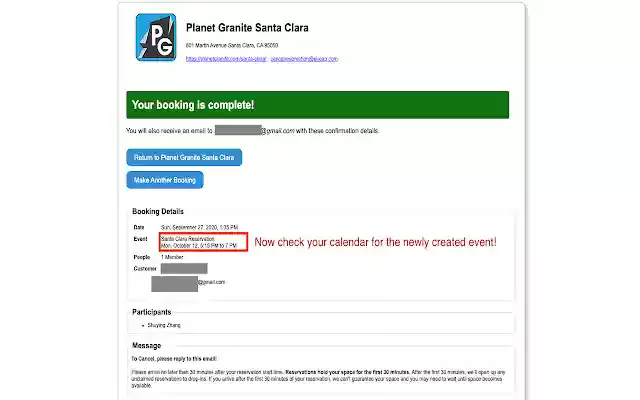 Planet Granite Calendar Importer  from Chrome web store to be run with OffiDocs Chromium online