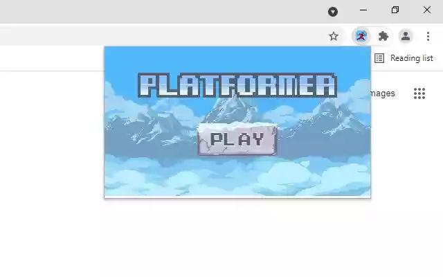 Platformer  from Chrome web store to be run with OffiDocs Chromium online