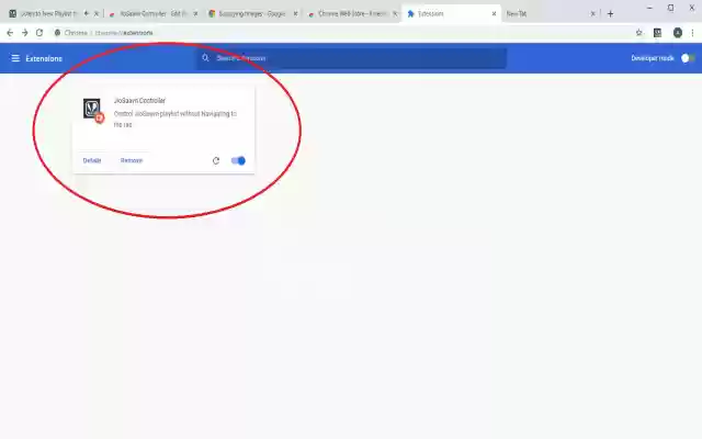 Playback Controller  from Chrome web store to be run with OffiDocs Chromium online