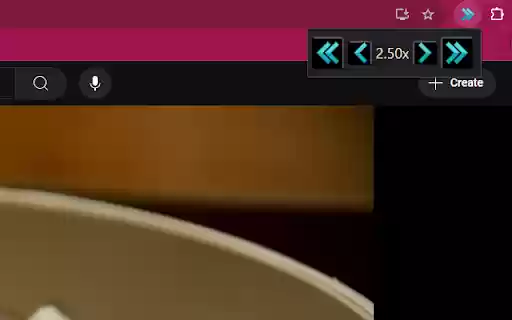 Playback Speed Customizer  from Chrome web store to be run with OffiDocs Chromium online