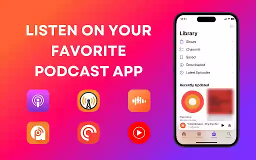 Playcast.ai: Text To Speech For Your Reading List  from Chrome web store to be run with OffiDocs Chromium online
