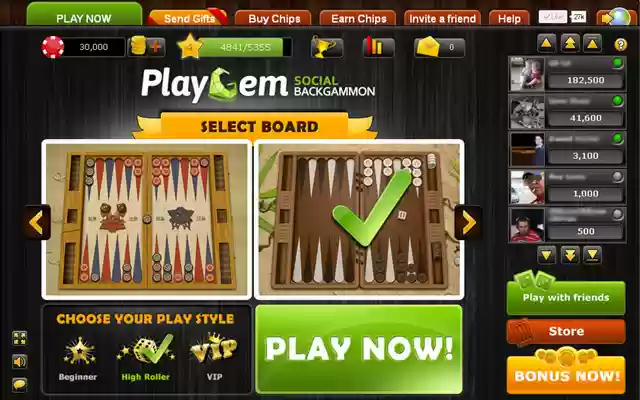 PlayGem Backgammon from Chrome web store to be run with OffiDocs Chromium online PlayGem Backgammon from Chrome web store to be run with OffiDocs Chromium online