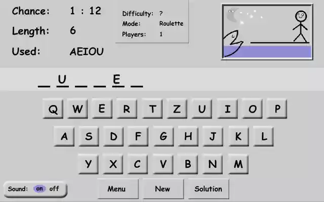 Play Hangman and Fun Word Games  from Chrome web store to be run with OffiDocs Chromium online