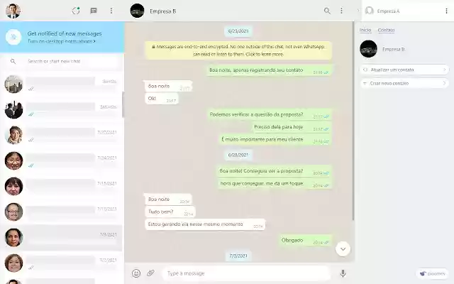 Ploomes para WhatsApp from Chrome web store to be run with OffiDocs Chromium online Ploomes para WhatsApp from Chrome web store to be run with OffiDocs Chromium online