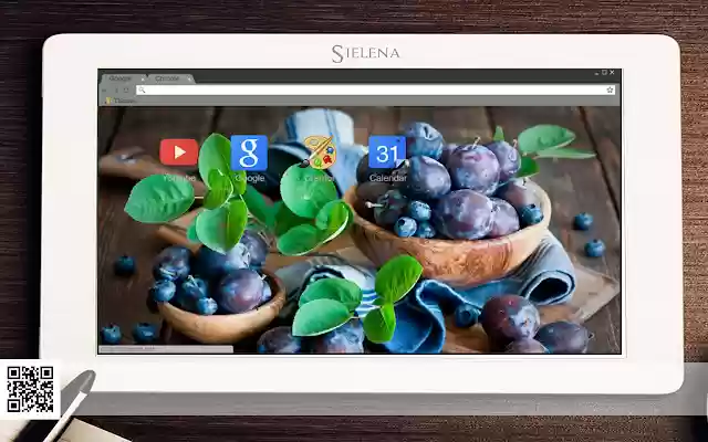 Plum (Sielena theme)  from Chrome web store to be run with OffiDocs Chromium online