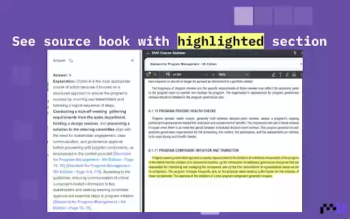 PMA Course Scanner  from Chrome web store to be run with OffiDocs Chromium online
