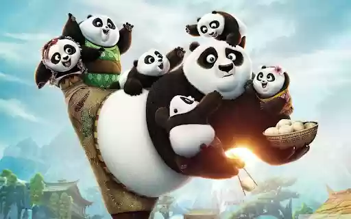 Po and the Panda Cubs  from Chrome web store to be run with OffiDocs Chromium online