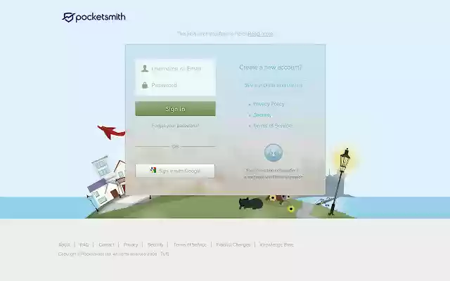 PocketSmith Personal Cashflow Forecasting  from Chrome web store to be run with OffiDocs Chromium online