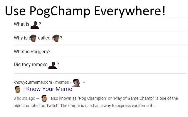 PogChamp Universe from Chrome web store to be run with OffiDocs Chromium online PogChamp Universe from Chrome web store to be run with OffiDocs Chromium online