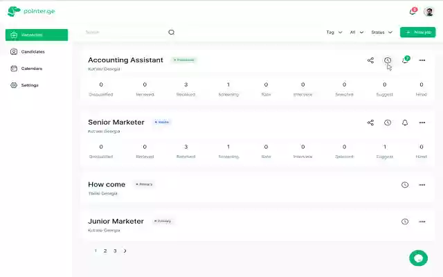 Pointer Extension  from Chrome web store to be run with OffiDocs Chromium online