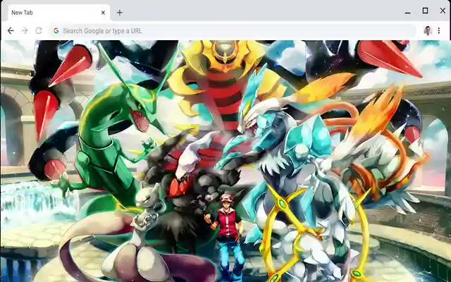 Pokemon Emerald Wallpaper newtab  from Chrome web store to be run with OffiDocs Chromium online
