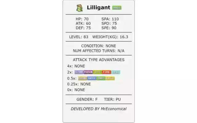 Pokemon Showdown Stats Viewer Tool  from Chrome web store to be run with OffiDocs Chromium online