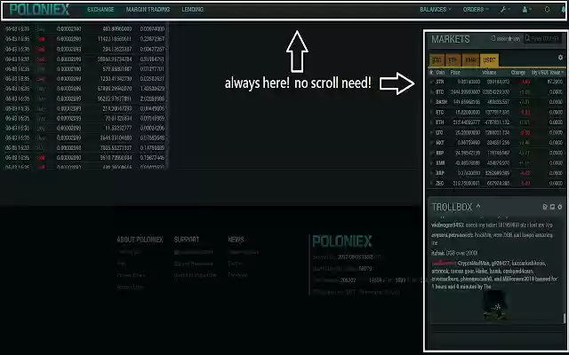 polopin for POLONIEX  from Chrome web store to be run with OffiDocs Chromium online