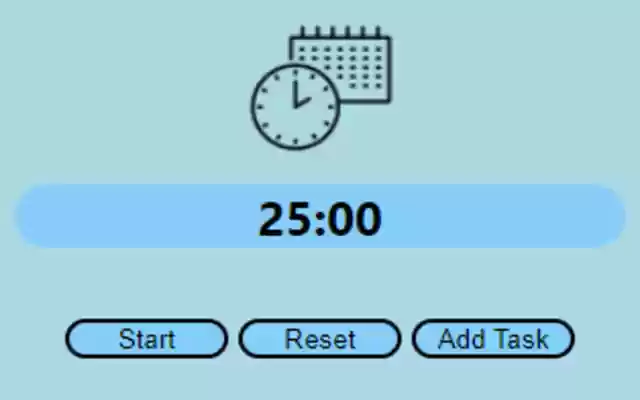 PomoExtension  from Chrome web store to be run with OffiDocs Chromium online