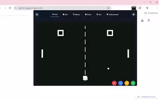 Pong Game Unblocked  from Chrome web store to be run with OffiDocs Chromium online