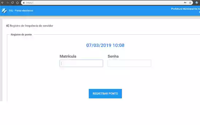 Ponto Prodata Ajuste  from Chrome web store to be run with OffiDocs Chromium online