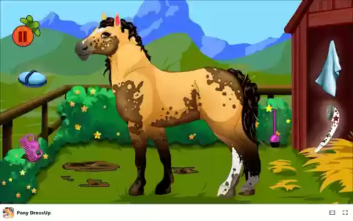 Pony DressUp Game Style your pony on any device!  from Chrome web store to be run with OffiDocs Chromium online