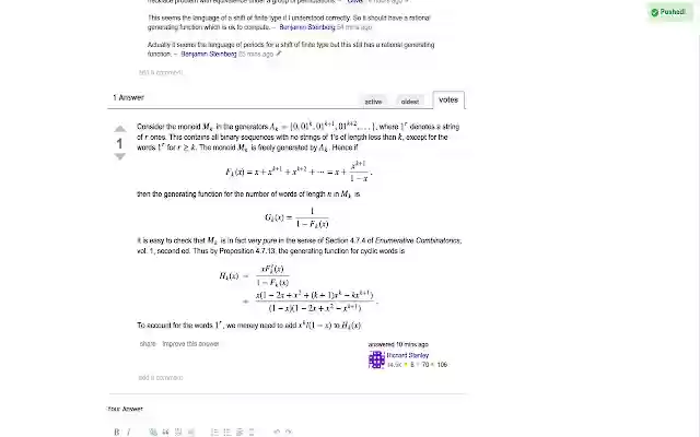 PopChome  from Chrome web store to be run with OffiDocs Chromium online