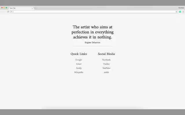 Popsicle: A Minimalist New Tab Replacement  from Chrome web store to be run with OffiDocs Chromium online
