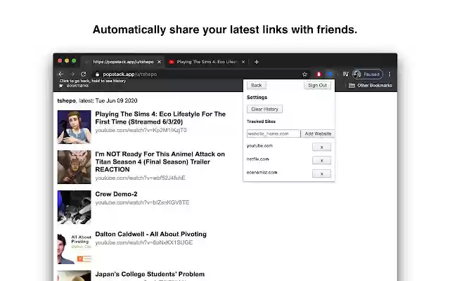 Popstack from Chrome web store to be run with OffiDocs Chromium online Popstack from Chrome web store to be run with OffiDocs Chromium online