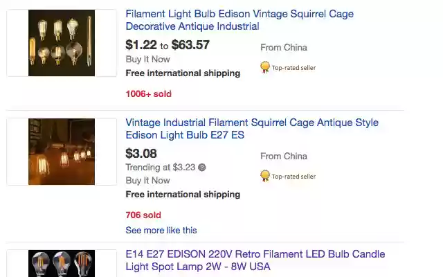 Popularity Sort for eBay™ from Chrome web store to be run with OffiDocs Chromium online Popularity Sort for eBay™ from Chrome web store to be run with OffiDocs Chromium online