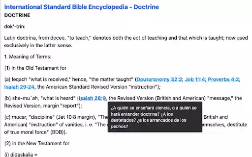 Popup Versos de la Biblia  from Chrome web store to be run with OffiDocs Chromium online