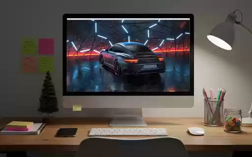 Porsche 911 Turbo S Live Wallpaper  from Chrome web store to be run with OffiDocs Chromium online