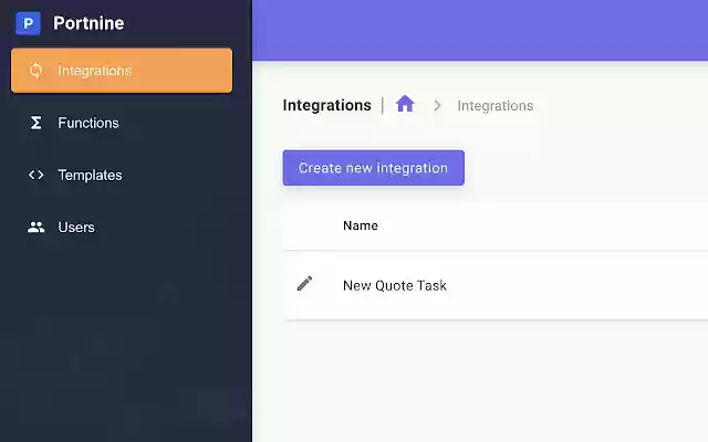 Portnine Integrate  from Chrome web store to be run with OffiDocs Chromium online