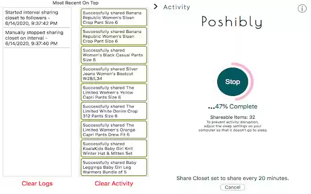 Poshibly from Chrome web store to be run with OffiDocs Chromium online Poshibly from Chrome web store to be run with OffiDocs Chromium online