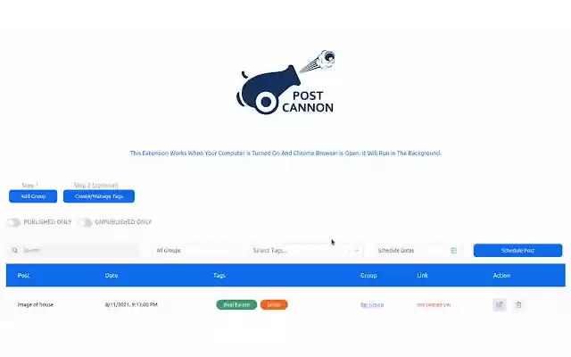 Post Cannon from Chrome web store to be run with OffiDocs Chromium online Post Cannon from Chrome web store to be run with OffiDocs Chromium online