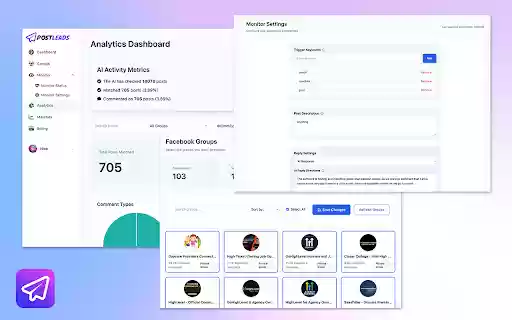 PostLeads  from Chrome web store to be run with OffiDocs Chromium online