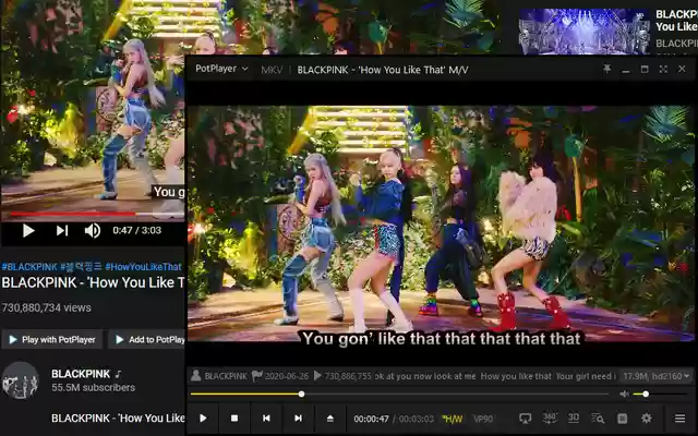PotPlayer YouTube Shortcut, Open Links from Chrome web store to be run with OffiDocs Chromium online PotPlayer YouTube Shortcut, Open Links from Chrome web store to be run with OffiDocs Chromium online