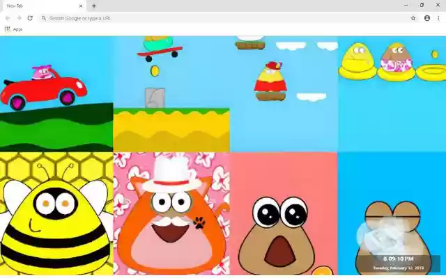 Pou Wallpaper از فروشگاه وب کروم برای اجرا با OffiDocs Chromium به صورت آنلاین