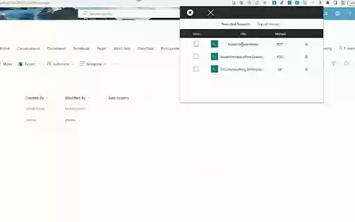 Power Automate actions handler  from Chrome web store to be run with OffiDocs Chromium online