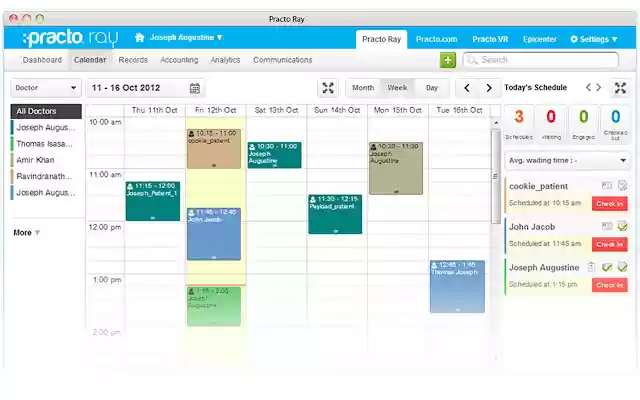 Practo Ray  from Chrome web store to be run with OffiDocs Chromium online