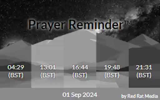 Prayer Reminder  from Chrome web store to be run with OffiDocs Chromium online