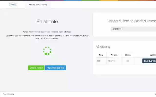 Preciconnect Screen Sharing Expanscience  from Chrome web store to be run with OffiDocs Chromium online