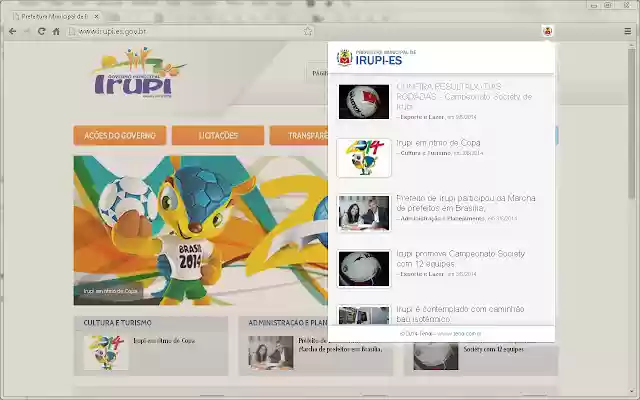 Prefeitura Municipal de Irupi ES from Chrome web store to be run with OffiDocs Chromium online Prefeitura Municipal de Irupi ES from Chrome web store to be run with OffiDocs Chromium online