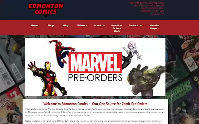 Pre Order Comics  from Chrome web store to be run with OffiDocs Chromium online