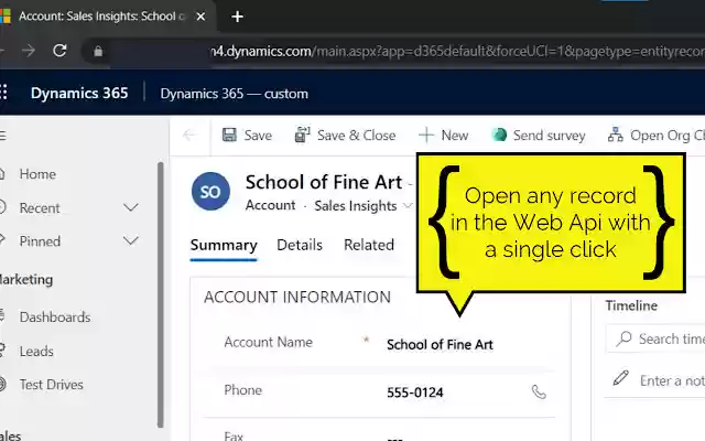 PrettifyMyWebApi for Dynamics/Power Platform from Chrome web store to be run with OffiDocs Chromium online PrettifyMyWebApi for Dynamics/Power Platform from Chrome web store to be run with OffiDocs Chromium online