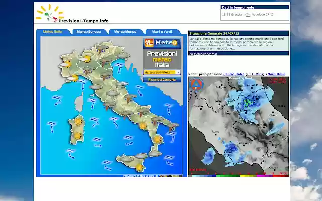 Previsioni tempo from Chrome web store to be run with OffiDocs Chromium online Previsioni tempo from Chrome web store to be run with OffiDocs Chromium online